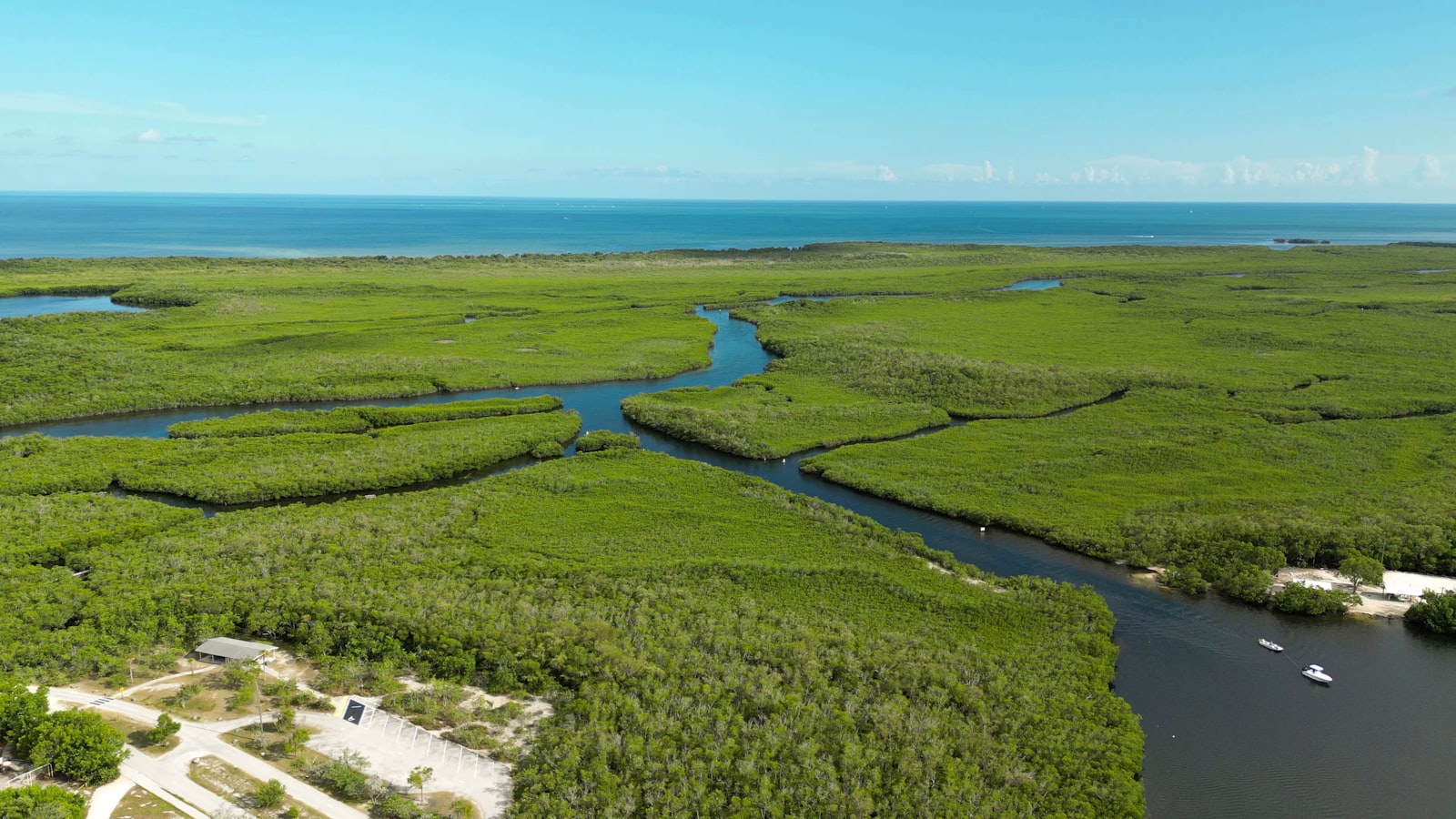 Mosquito Lagoon aerial